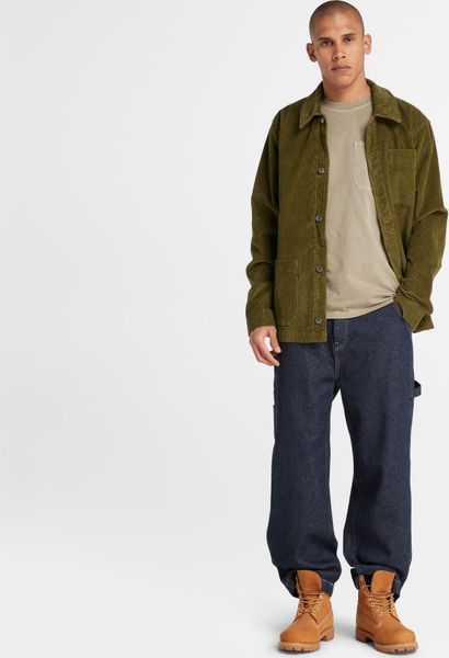 Mens Work Cord Chore Jacket