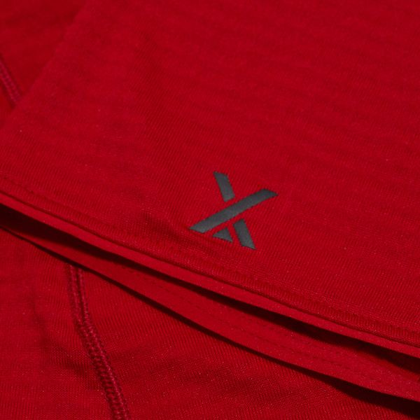 W MTN Arete LB Half Zip Red/Red