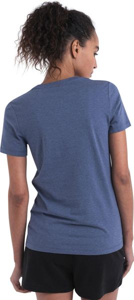 Women Merino Central Classic Short Sleeve Tee Glacial Flow Logo