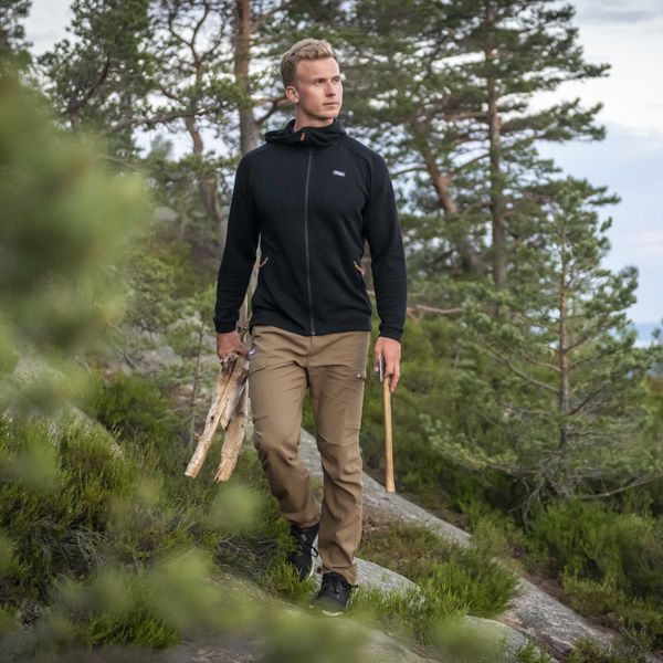Tuva Light Wool Hood Jacket
