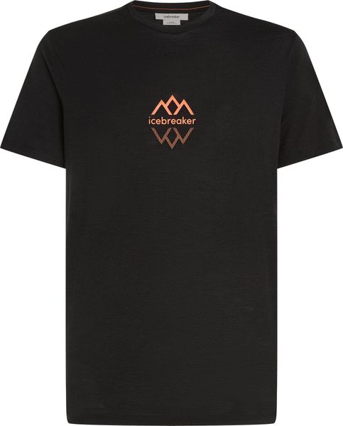 Men Merino 150 Tech Lite Short Sleeve Tee Icebreaker Logo Reflections
