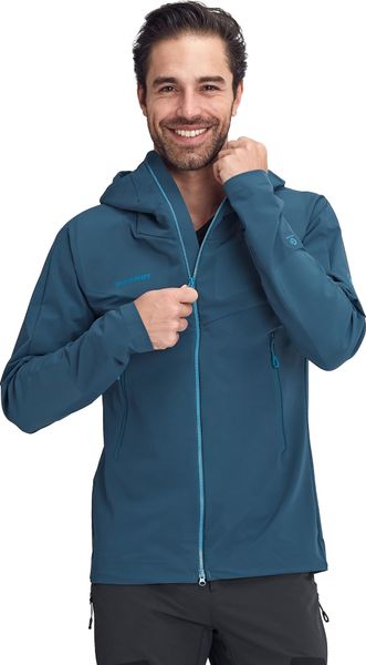 Aenergy Pro Softshell Hooded Jacket Men