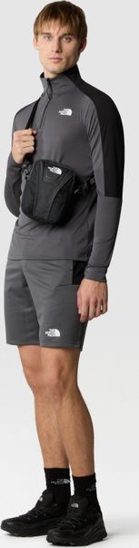 Mens MA 1/4 Zip LS Tee