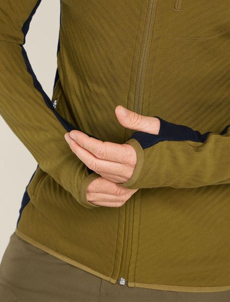 Men Descender Long Sleeve Zip Hood