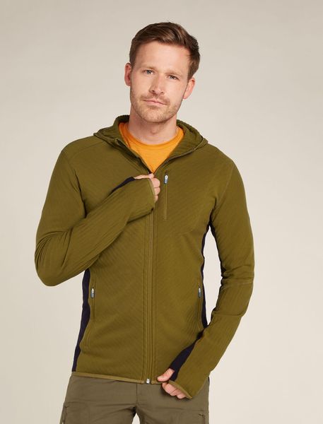 Men Descender Long Sleeve Zip Hood