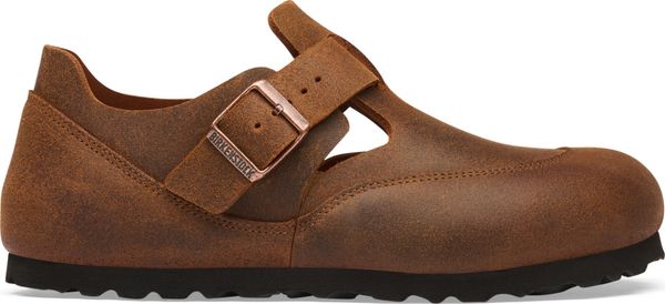London Nova Basecamp Velour Leather Wax Pra. Brown