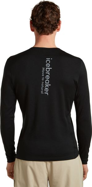 Men Merino 200 Oasis Long Sleeve Crewe IB Angle