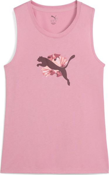 W Floral Ribbon Graphic Tank