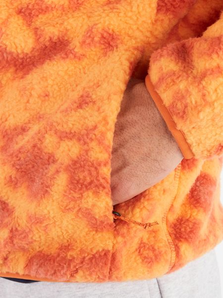 Aros Printed Fleece Jacket