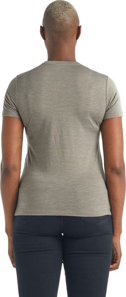 W Dowlas Short Sleeve Crewe Stripe