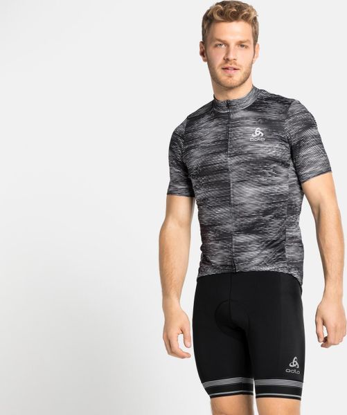 Stand-up Collar Short Sleeve Full Zip Essential