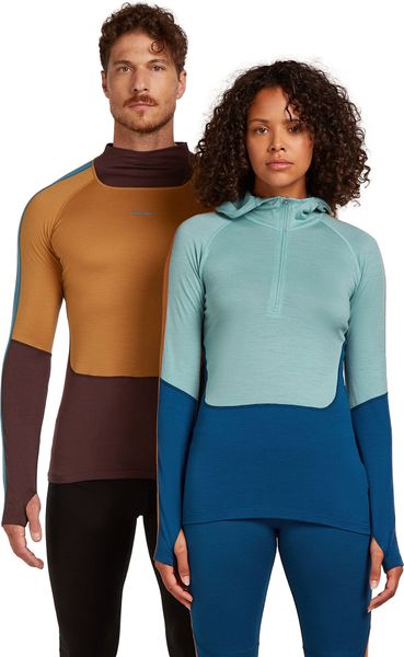 Women Mer 200 Oasis+ Long Sleeve Half Zip Hoodie