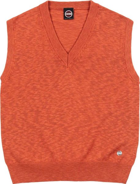 Slub Effect Vest Knit