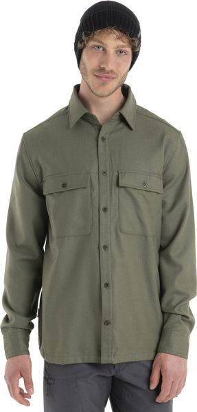 Men Merino 200 Dawnder Long Sleeve Flannel Shirt