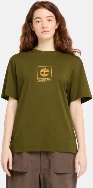 Mens Short Sleeve Stack Camo Tee