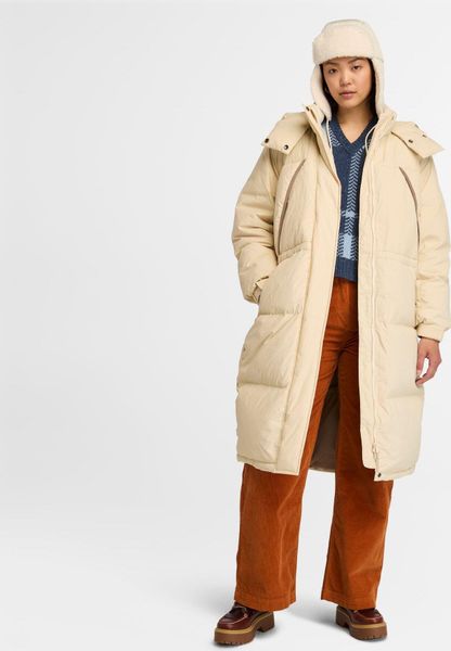 Womens Recycled Down Puffer Long Parka