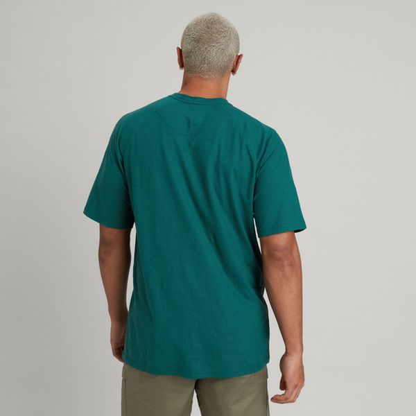 Hot-daze Hemp MNS Short Sleeve Henley Top