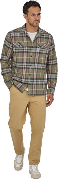 M's Long Sleeve Organic Cotton Midweight Fjord Flannel Shirt