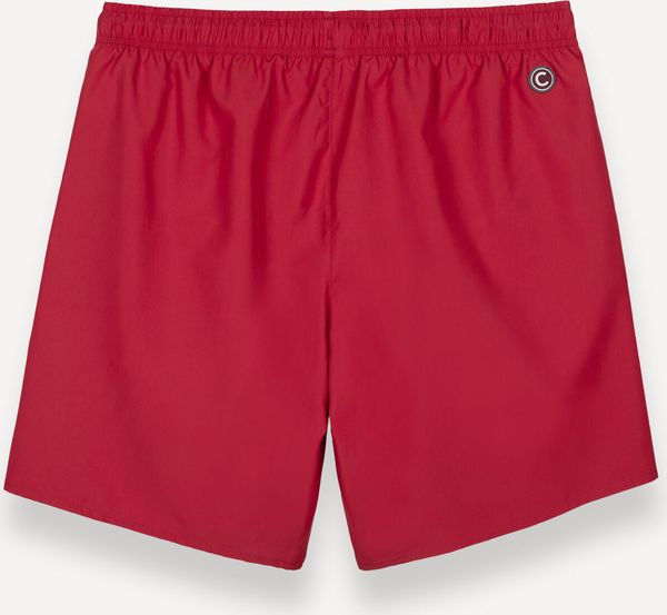 Solid Color Swim Trunk IN Stretch Fabric