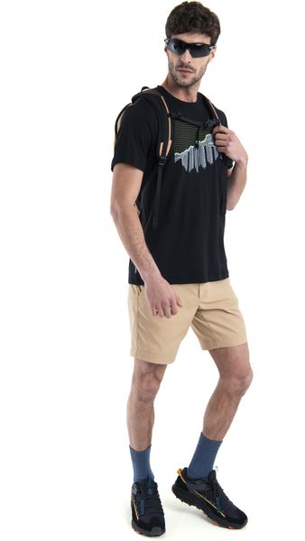Men Merino 150 Tech Lite III Short Sleeve Tee Pinnacle Grid