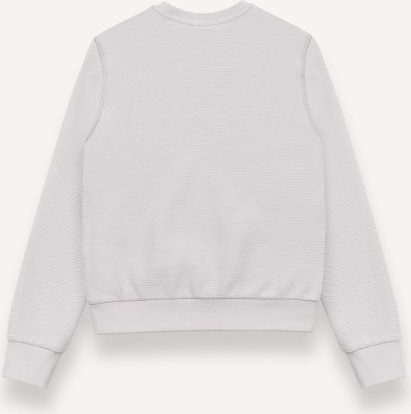 Ottoman Fabric Crew Neck Sweatshirt
