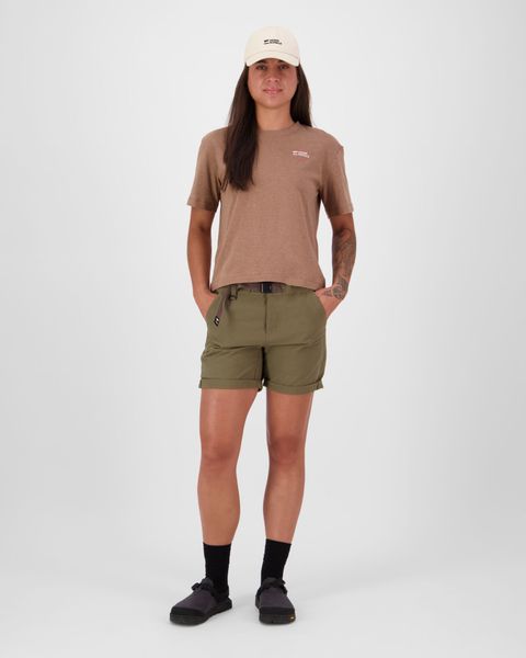 Womens Yonder Merino Organic Cotton Tee-shirt