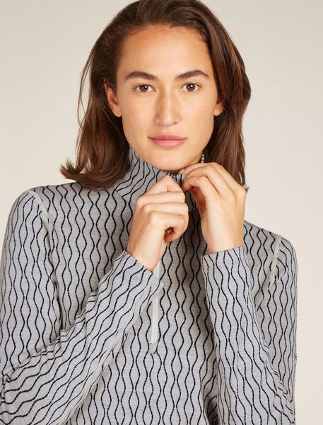 Women Merino 260 Vertex Long Sleeve Half Zip On-piste