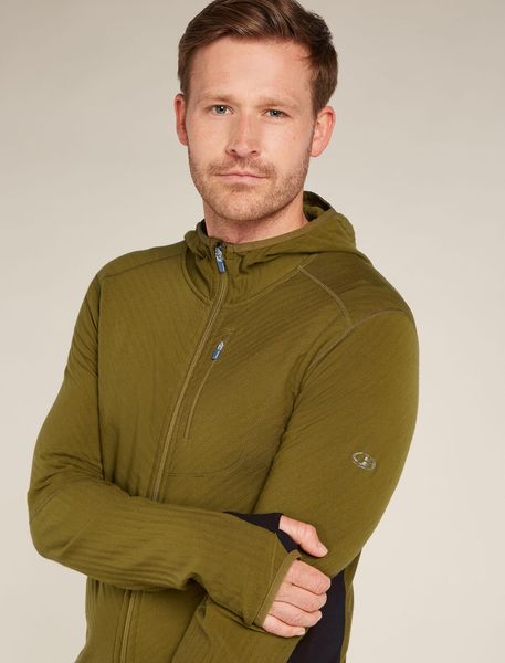 Men Descender Long Sleeve Zip Hood
