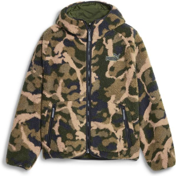 Sherpa Hooded AOP Jacket