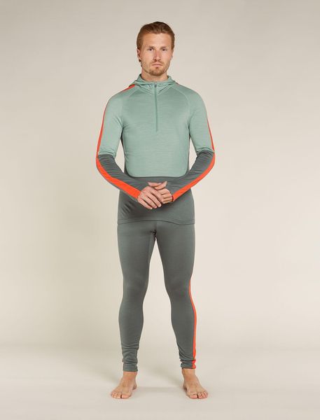 Men Merino 200 Sonebula Long Sleeve Half Zip Hoodie