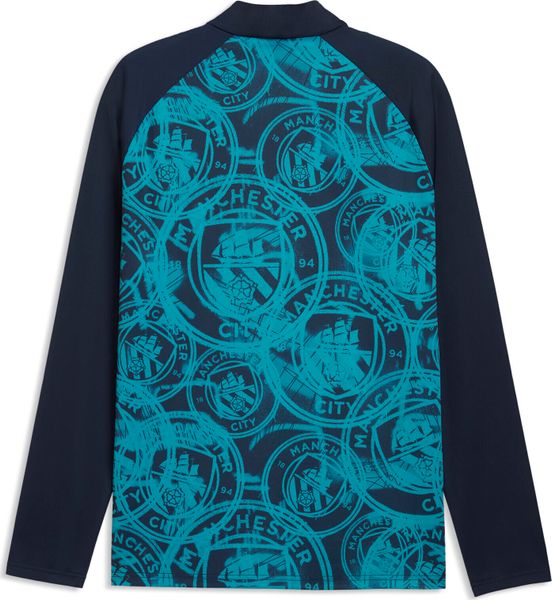 Mcfc Warm Up 1/4 Zip Top
