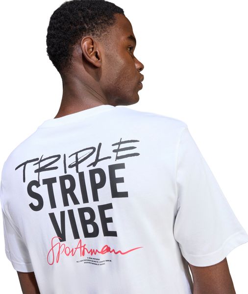 Triple Stripe Vibe Graphic T-shirt