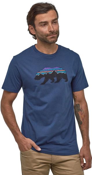M's Fitz Roy Bear Organic T-shirt