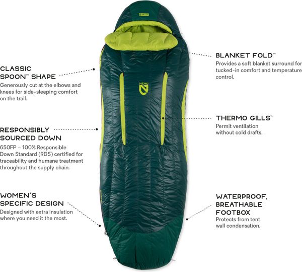 Disco 15 Women's Down Sleeping Bag