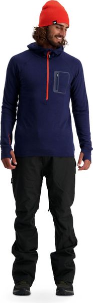 Mens Traverse Midi Half Zip Hoody