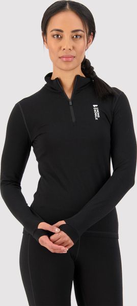 Womens Cascade Merino Base Layer 1/4 Zip Long Sleeve