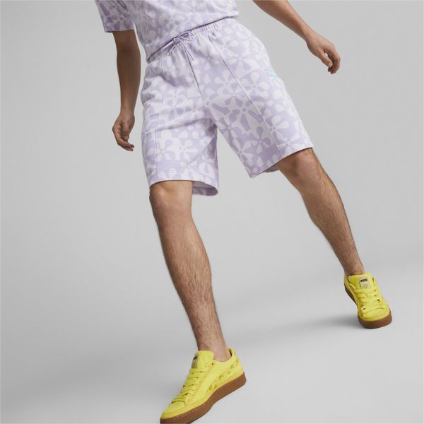 Puma X Spongebob AOP Pintuck Shorts 8" TR