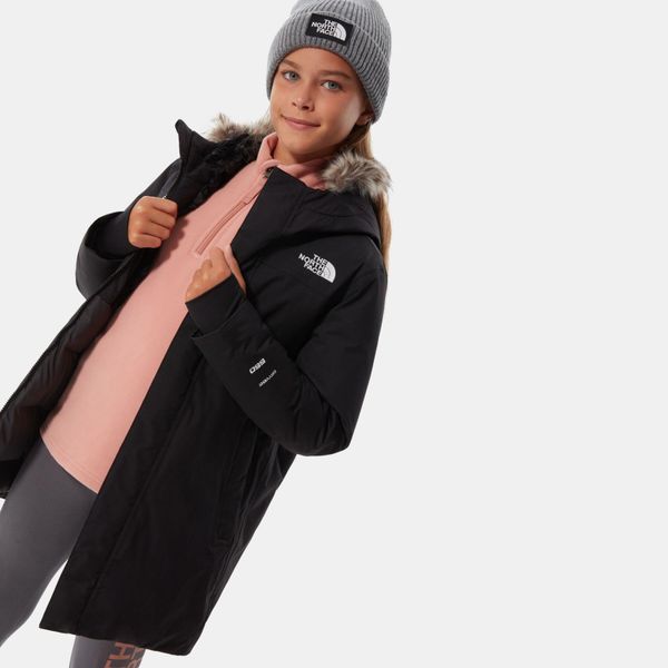 Girls Arctic Swirl Parka