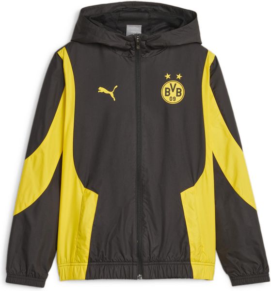 BVB Prematch Woven Anthem Jacket Jr