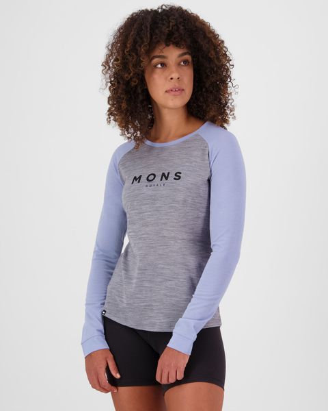Womens Icon Merino Raglan Long Sleeve
