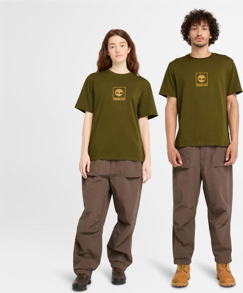 Mens Short Sleeve Stack Camo Tee