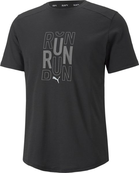 Run Logo SS Tee M