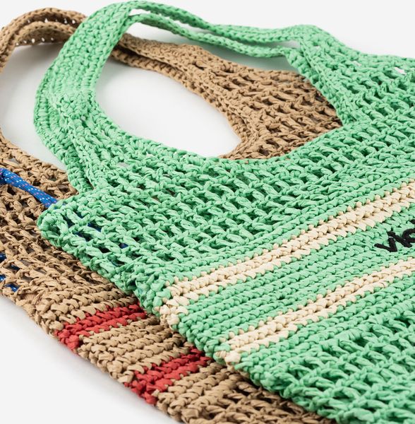 Bolso Rafia Rayas Women