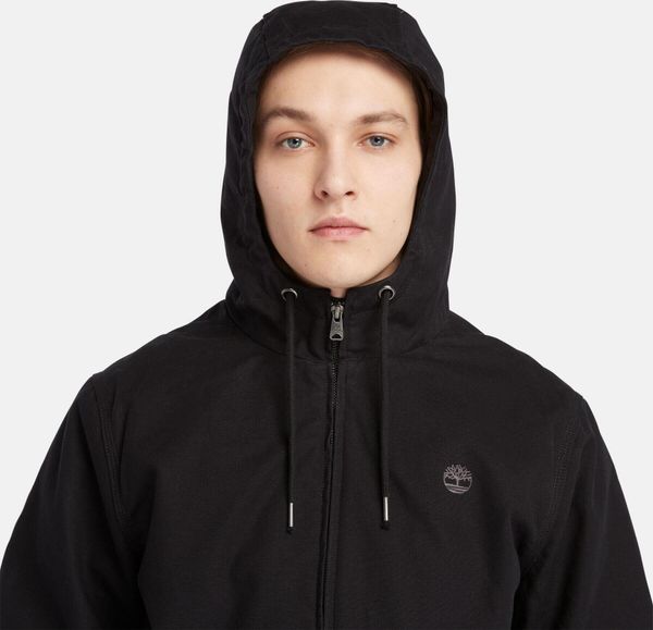 Mens Canvas Bomber Jacket