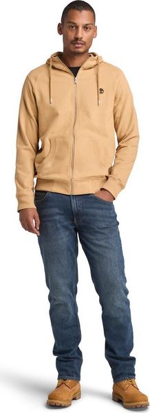 Mens Loopback Full Zip Hoodie