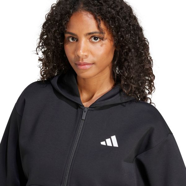 Future Icons Three Stripes Full Zip Hoodie