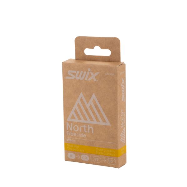 Swix F4-60 W Glidewax Warm - Cera Calda Per Sci 60 G Con Tappo In Sughero, Per Temperature Da -4°C, Prestazioni Elevate