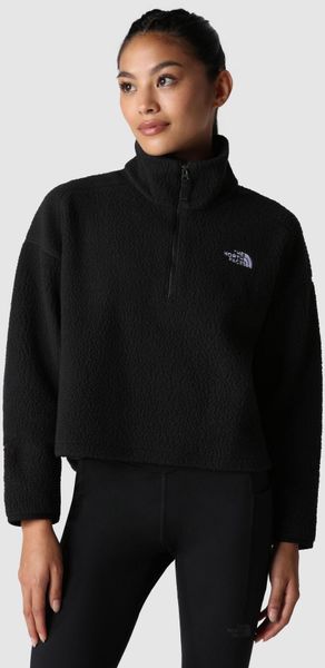 Womens Crop High Pile Fleece