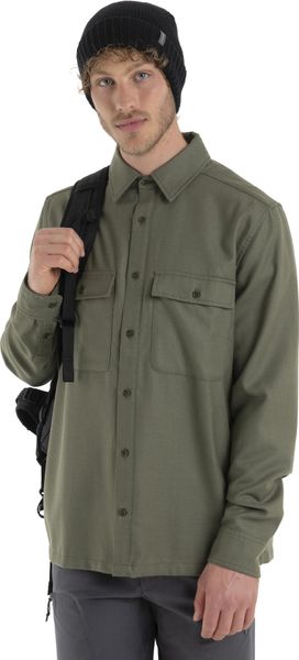 Men Merino 200 Dawnder Long Sleeve Flannel Shirt