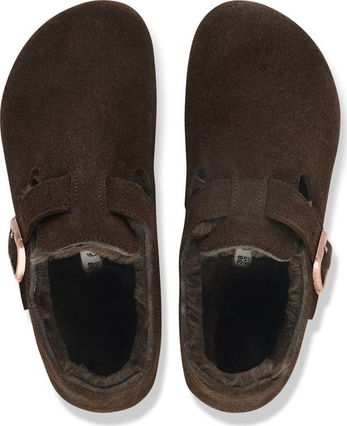 London Shearling Velour Leather LAF